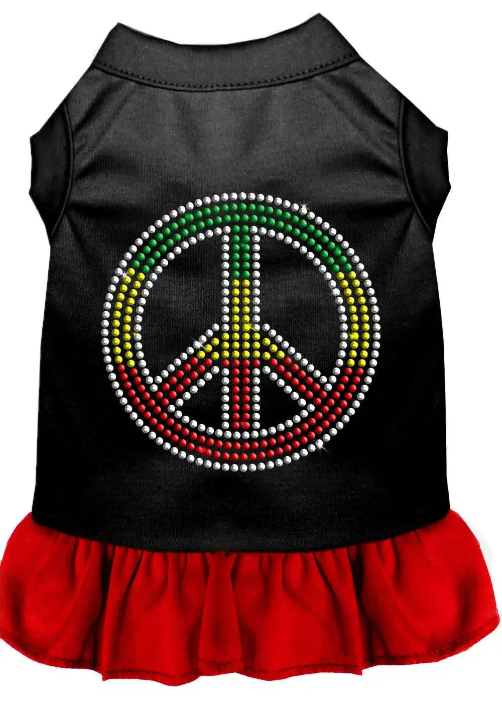 Rhinestone-Rasta-Peace-Dress-Black-With-Red-Xs-GreatEagleInc-320231681