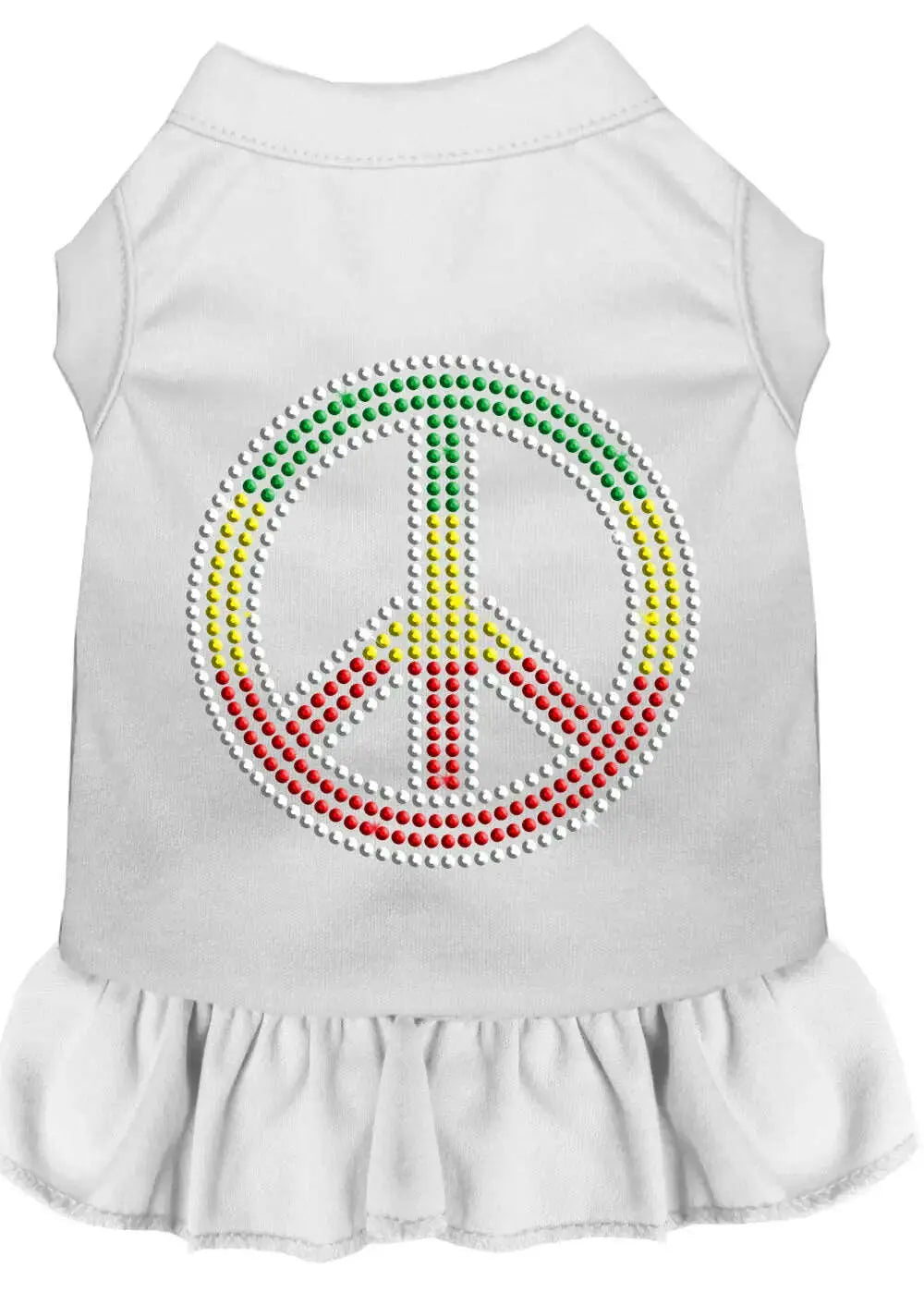 Rhinestone-Rasta-Peace-Dress-White-Med-GreatEagleInc-320233599