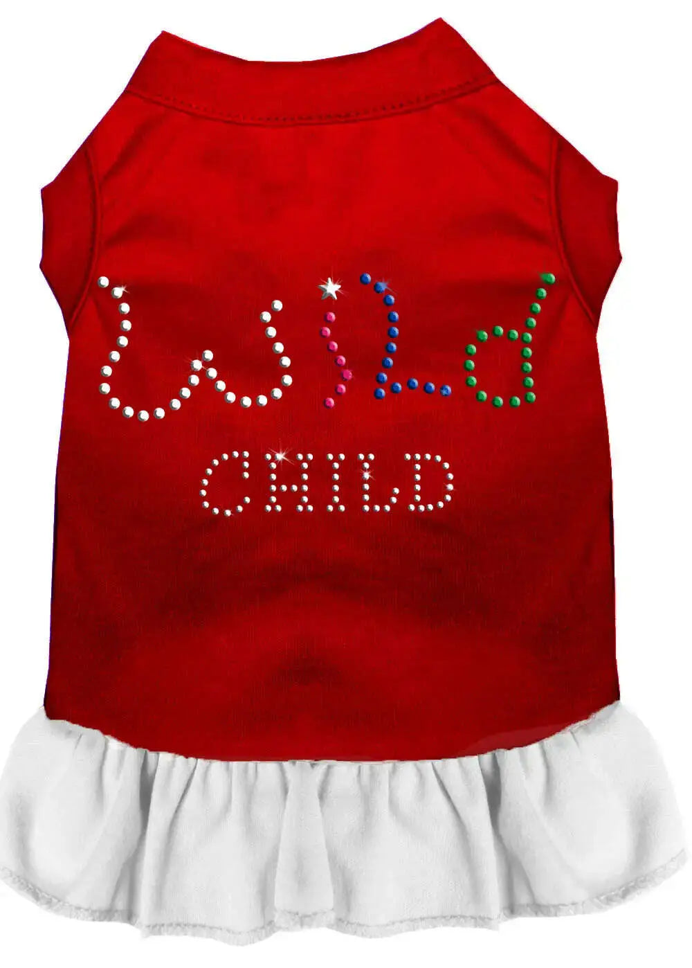Rhinestone-Wild-Child-Dress-Red-With-White-Xl-GreatEagleInc-320222115
