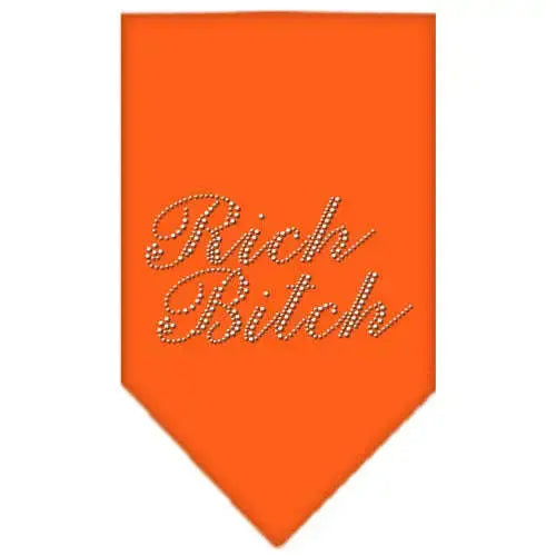 Rich-Bitch-Rhinestone-Bandana-Orange-Large-GreatEagleInc-333785231