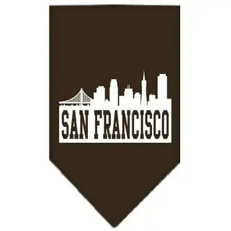 San-Francisco-Skyline-Screen-Print-Bandana-Cocoa-Large-GreatEagleInc-319138751