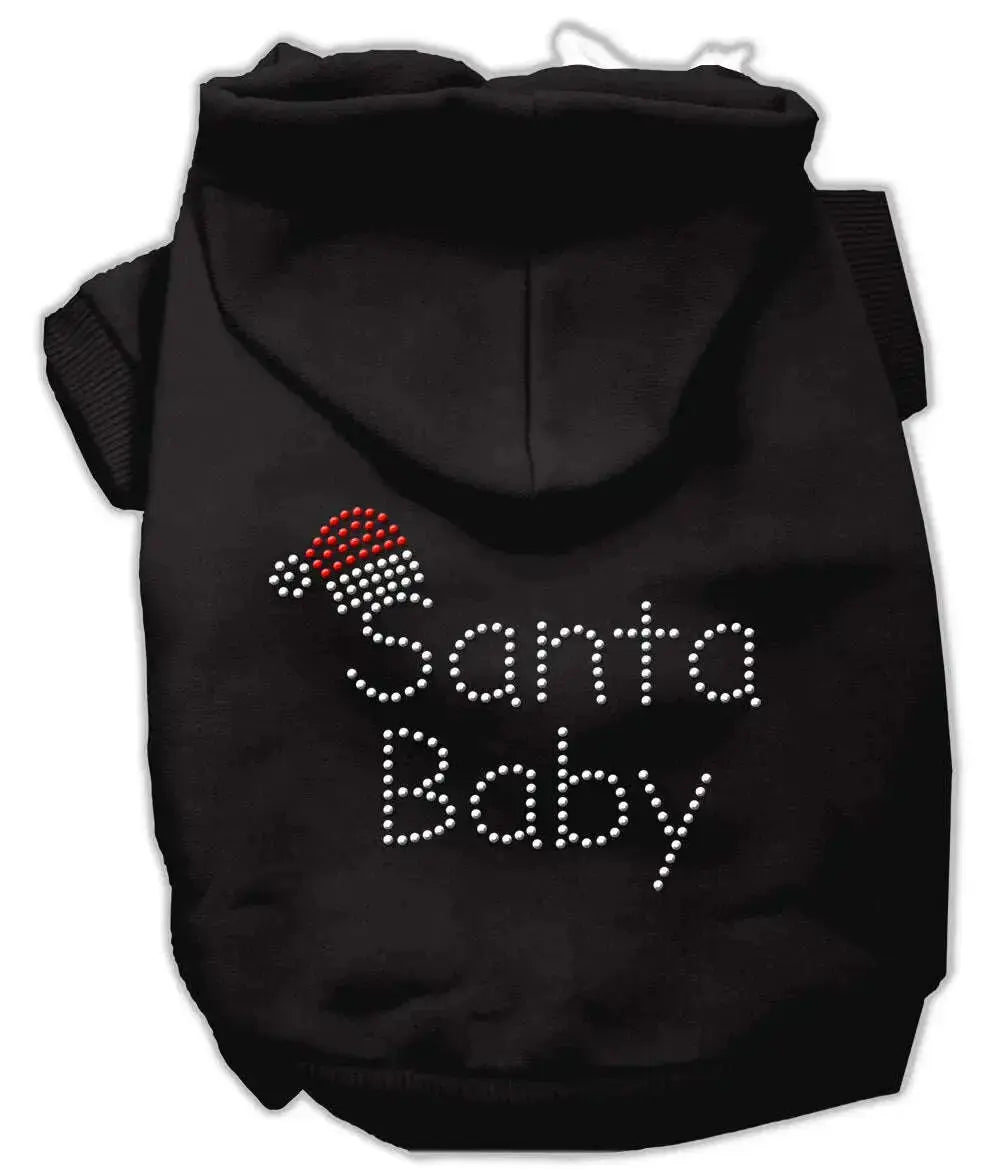 Santa-Baby-Hoodies-Black-M-GreatEagleInc-318724963