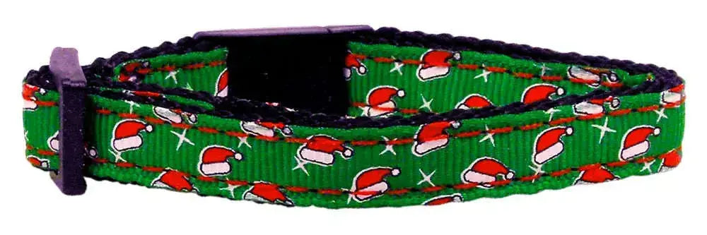 Santa-Hat-Nylon-And-Ribbon-Collars-Cat-Safety-GreatEagleInc-333906178
