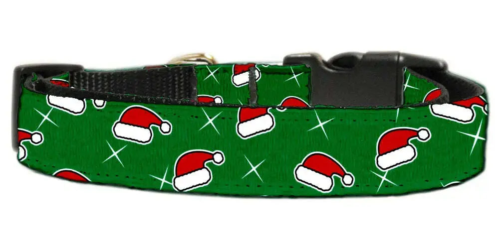 Santa-Hat-Nylon-And-Ribbon-Collars-Large-GreatEagleInc-333938165