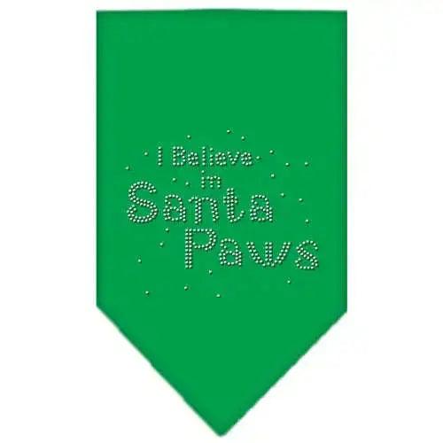 Santa-Paws-Rhinestone-Bandana-Emerald-Green-Small-GreatEagleInc-319002158