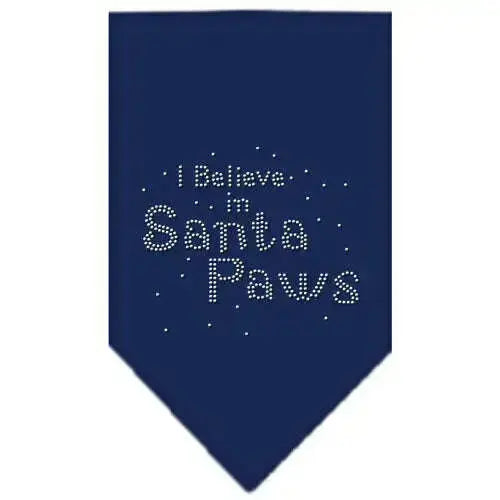 Santa-Paws-Rhinestone-Bandana-Navy-Blue-Large-GreatEagleInc-319001328