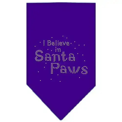 Santa-Paws-Rhinestone-Bandana-Purple-Large-GreatEagleInc-319001599