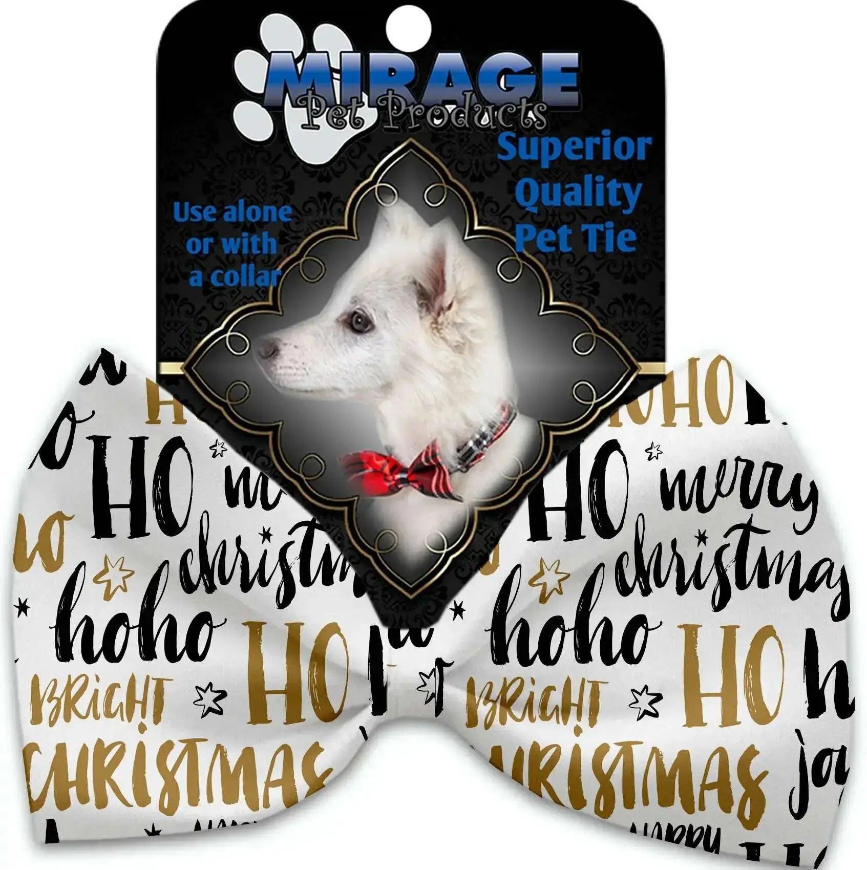 Santa-Sayings-Pet-Bow-Tie-Collar-Accessory-With-Velcro-GreatEagleInc-318836588
