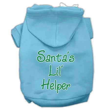 Santa_s-Lil_-Helper-Screen-Print-Pet-Hoodies-Baby-Blue-Size-Med-GreatEagleInc-333796577