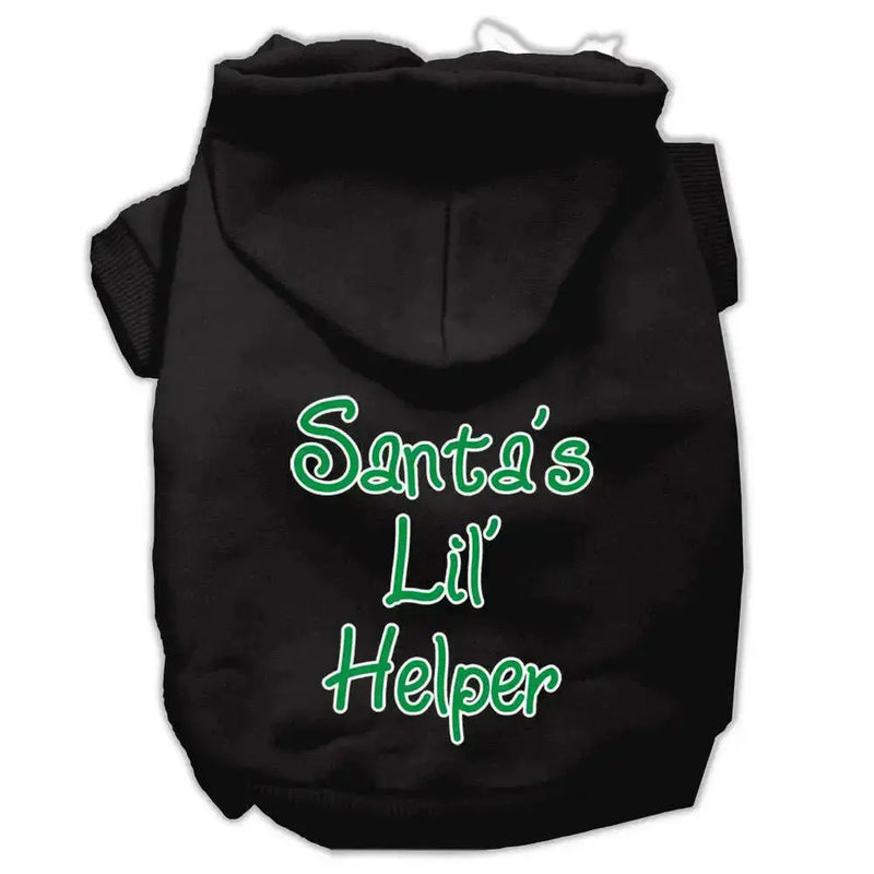 Santa_s-Lil_-Helper-Screen-Print-Pet-Hoodies-Black-Size-Lg-GreatEagleInc-318709482
