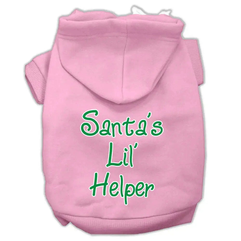 Santa_s-Lil_-Helper-Screen-Print-Pet-Hoodies-Light-Pink-Size-Xxxl-GreatEagleInc-333966479