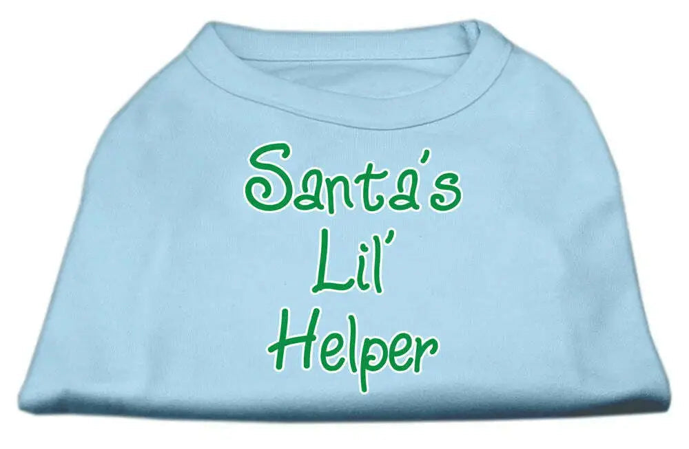 Santa_s-Lil_-Helper-Screen-Print-Shirt-Baby-Blue-Xs-GreatEagleInc-333704189