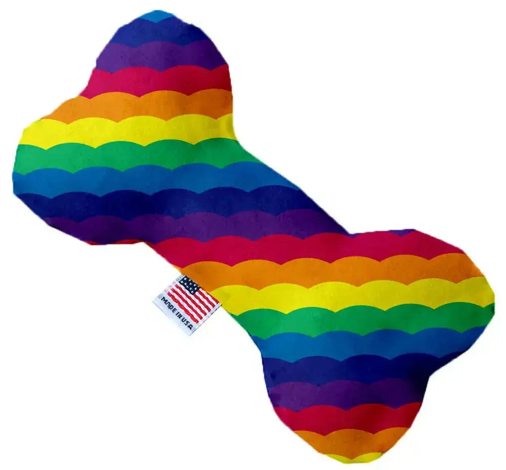 Scalloped-Rainbow-6-Inch-Bone-Dog-Toy-GreatEagleInc-318889436