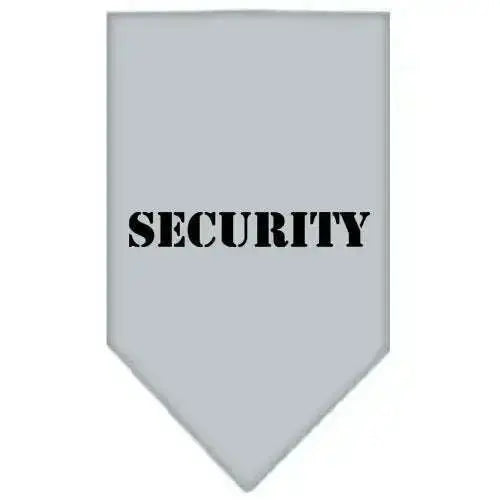Security-Screen-Print-Bandana-Grey-Small-GreatEagleInc-318949180