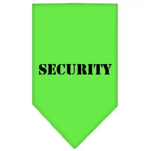 Security-Screen-Print-Bandana-Lime-Green-Small-GreatEagleInc-318949216