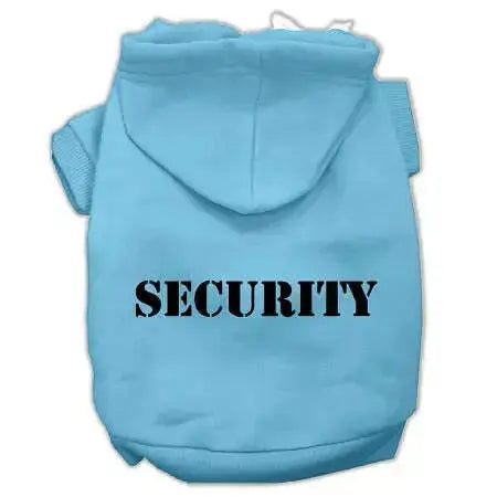 Security-Screen-Print-Pet-Hoodies-Baby-Blue-Size-W-Black-Size-Text-Xl-GreatEagleInc-319717734