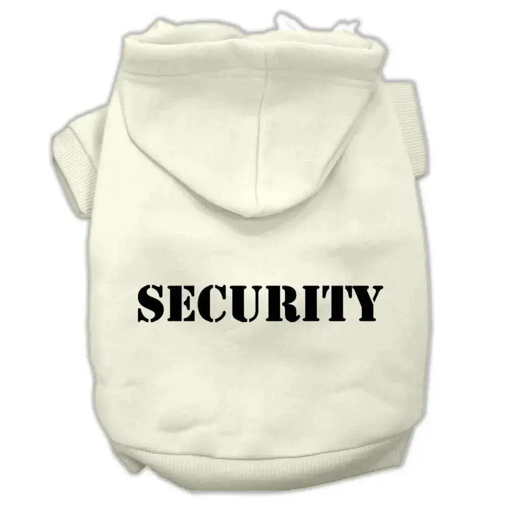 Security-Screen-Print-Pet-Hoodies-Cream-Size-W-Black-Size-Text-Xxxl-GreatEagleInc-319961775