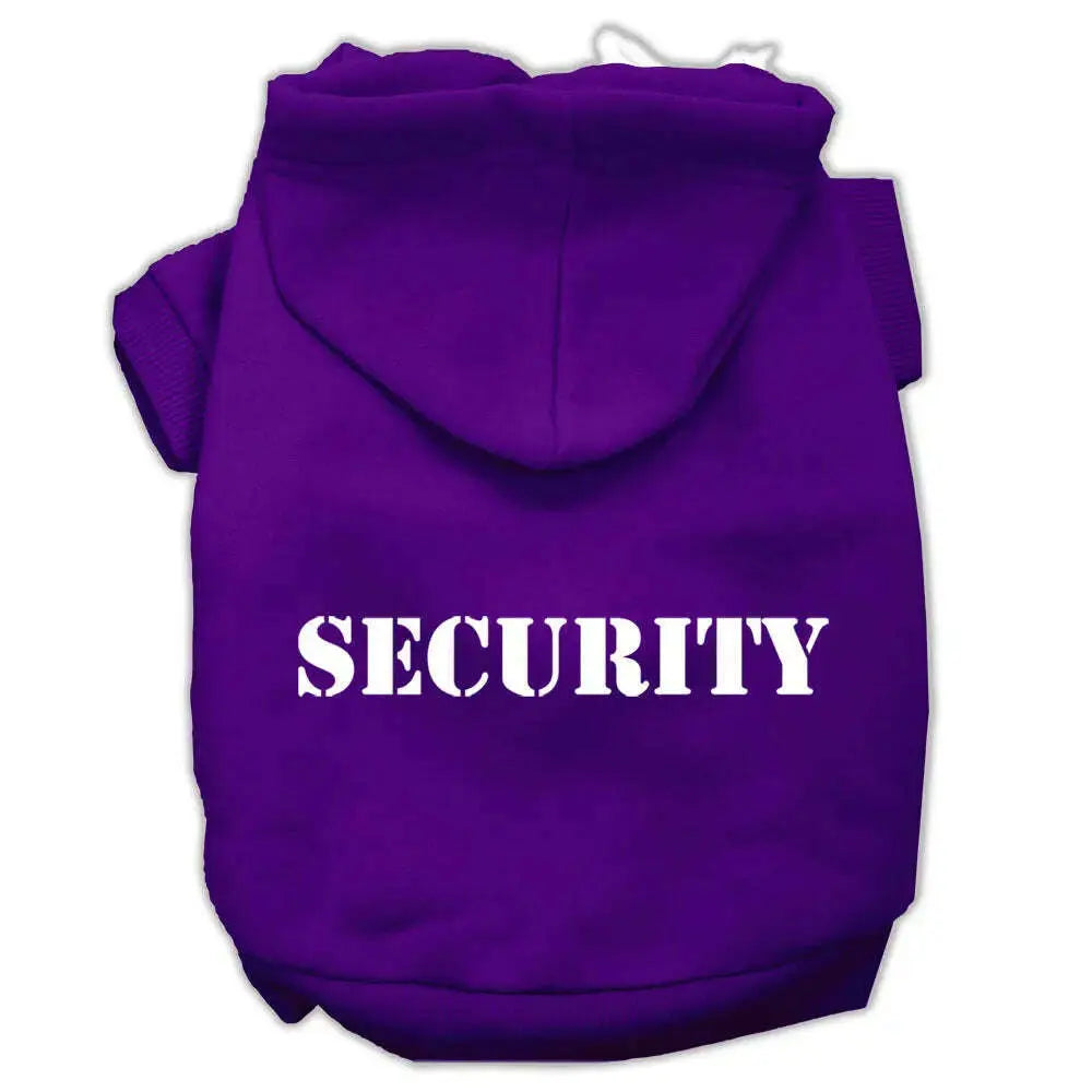 Security-Screen-Print-Pet-Hoodies-Purple-Size-W-Cream-Size-Text-Xl-GreatEagleInc-319716940