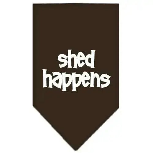 Shed-Happens-Screen-Print-Bandana-Cocoa-Large-GreatEagleInc-318541529