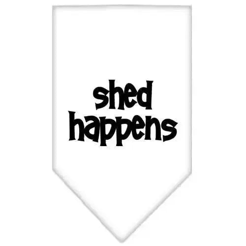 Shed-Happens-Screen-Print-Bandana-White-Small-GreatEagleInc-319146997