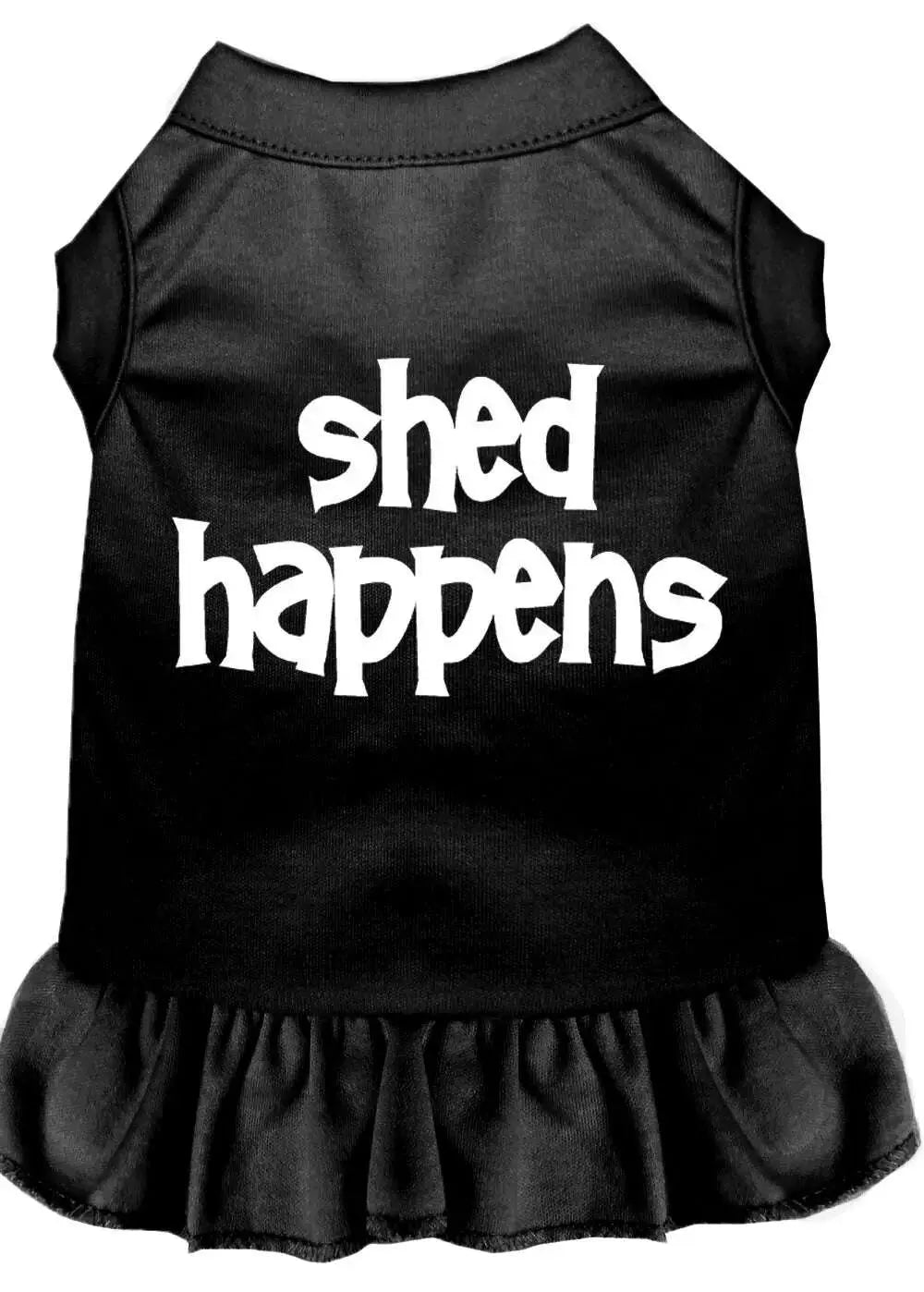 Shed-Happens-Screen-Print-Dress-Black-Lg-GreatEagleInc-319237576