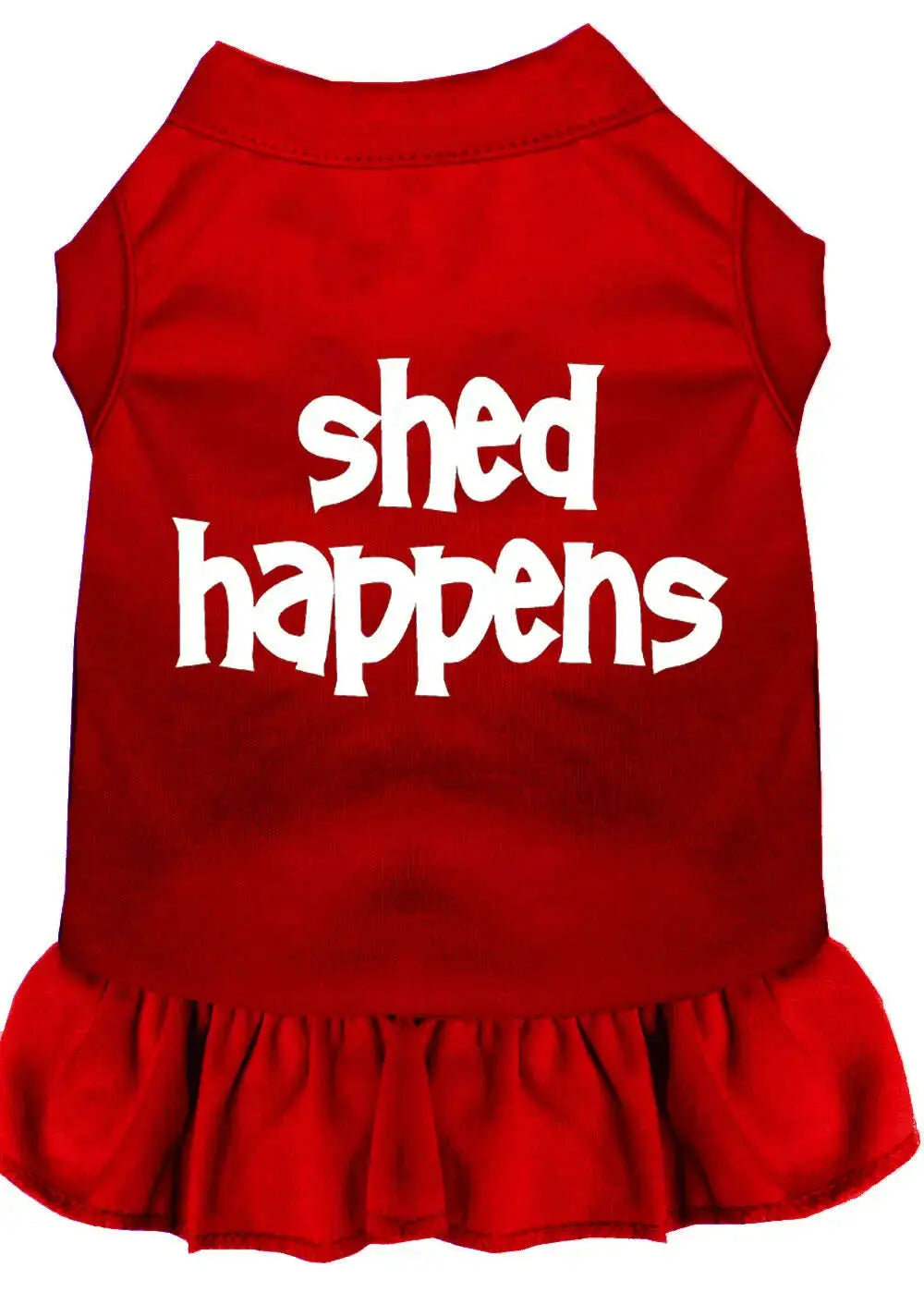 Shed-Happens-Screen-Print-Dress-Red-Xxl-GreatEagleInc-318872076