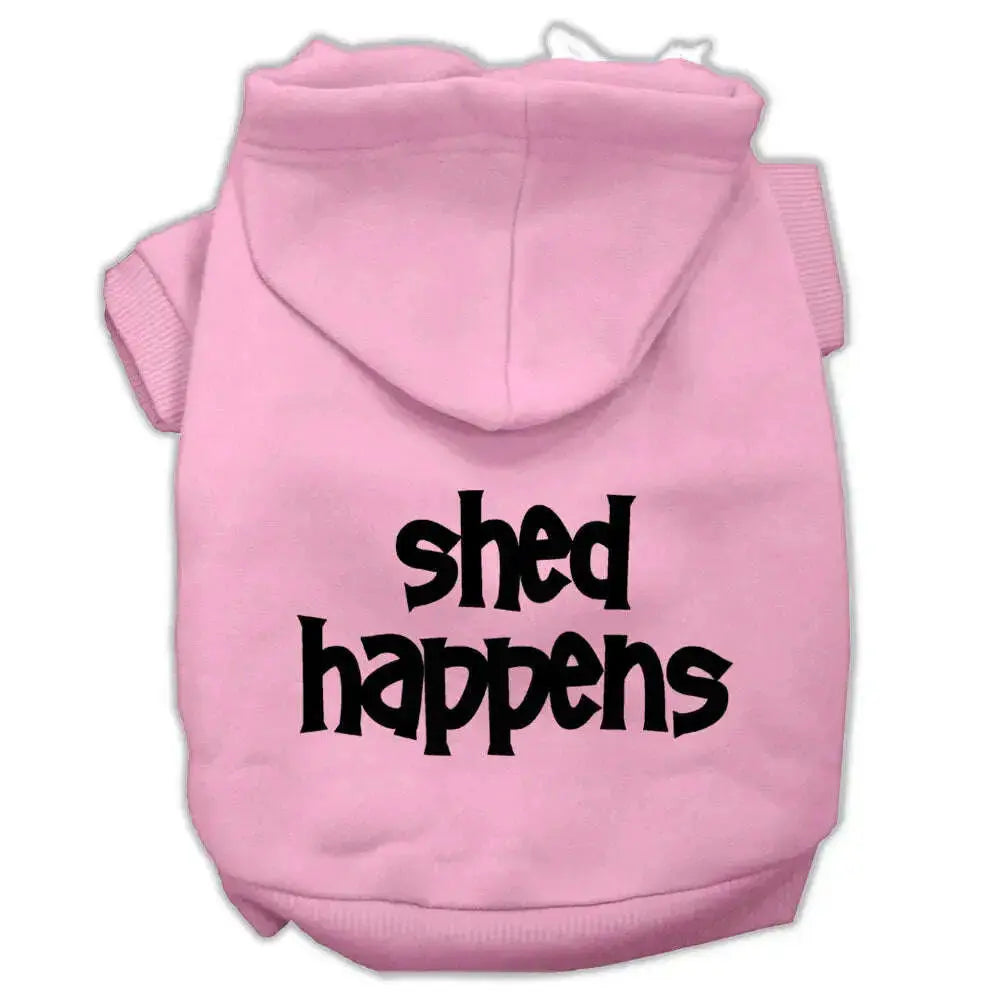 Shed-Happens-Screen-Print-Pet-Hoodies-Light-Pink-Size-Lg-GreatEagleInc-318664032