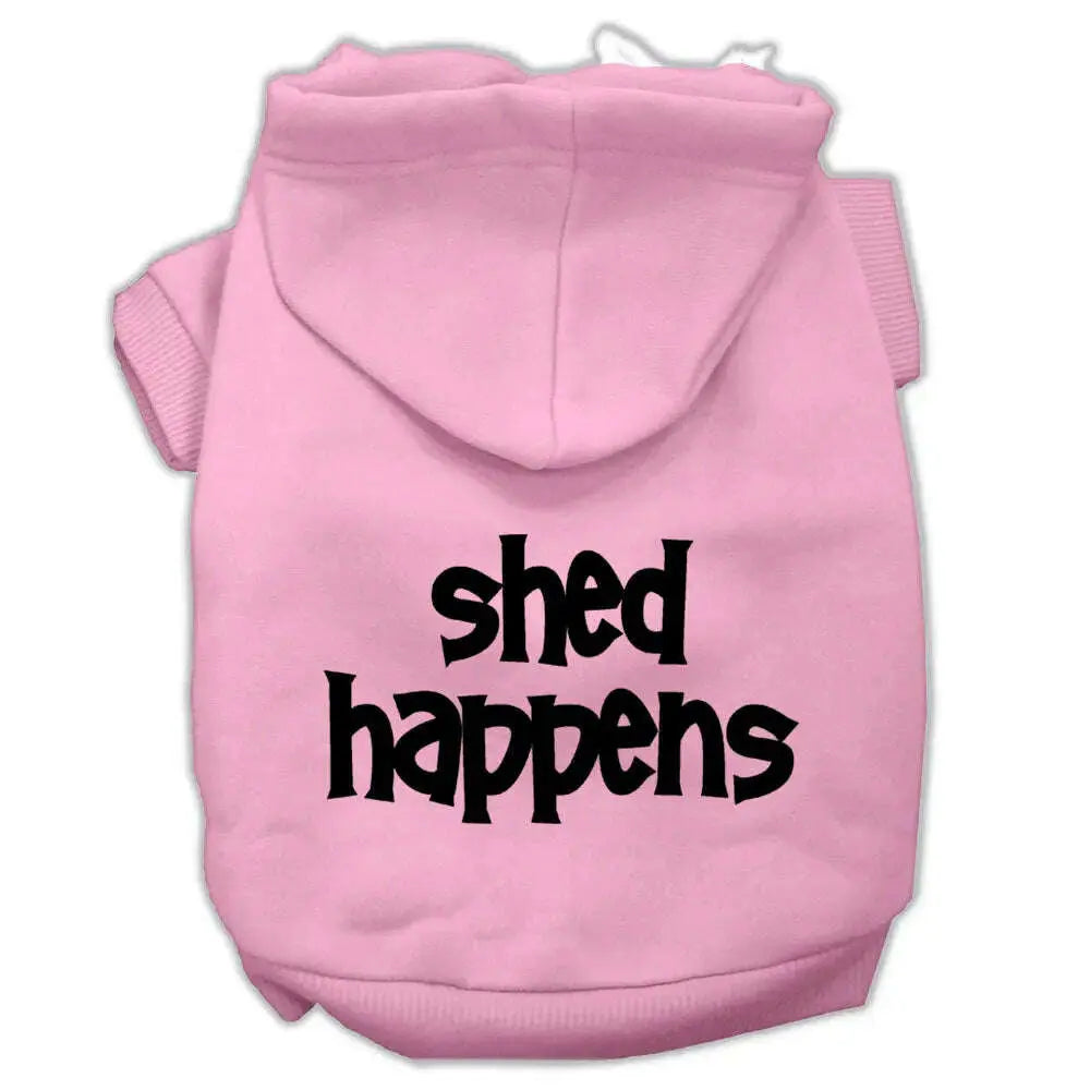 Shed-Happens-Screen-Print-Pet-Hoodies-Light-Pink-Size-Xxl-GreatEagleInc-319955892