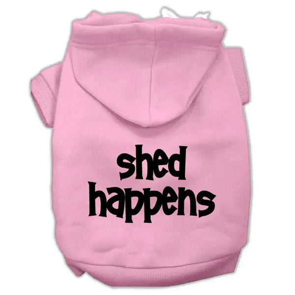 Shed-Happens-Screen-Print-Pet-Hoodies-Light-Pink-Size-Xxl-GreatEagleInc-319955892