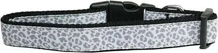 Silver-Leopard-Nylon-Dog-Leash-5-8-Inch-Wide-4ft-Long-GreatEagleInc-333694766