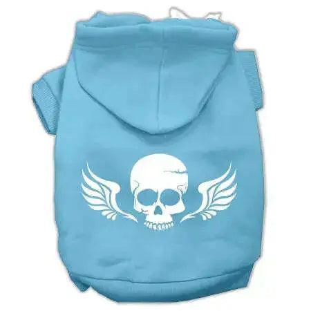 Skull-Wings-Screen-Print-Pet-Hoodies-Baby-Blue-Size-Xxl-GreatEagleInc-319897781