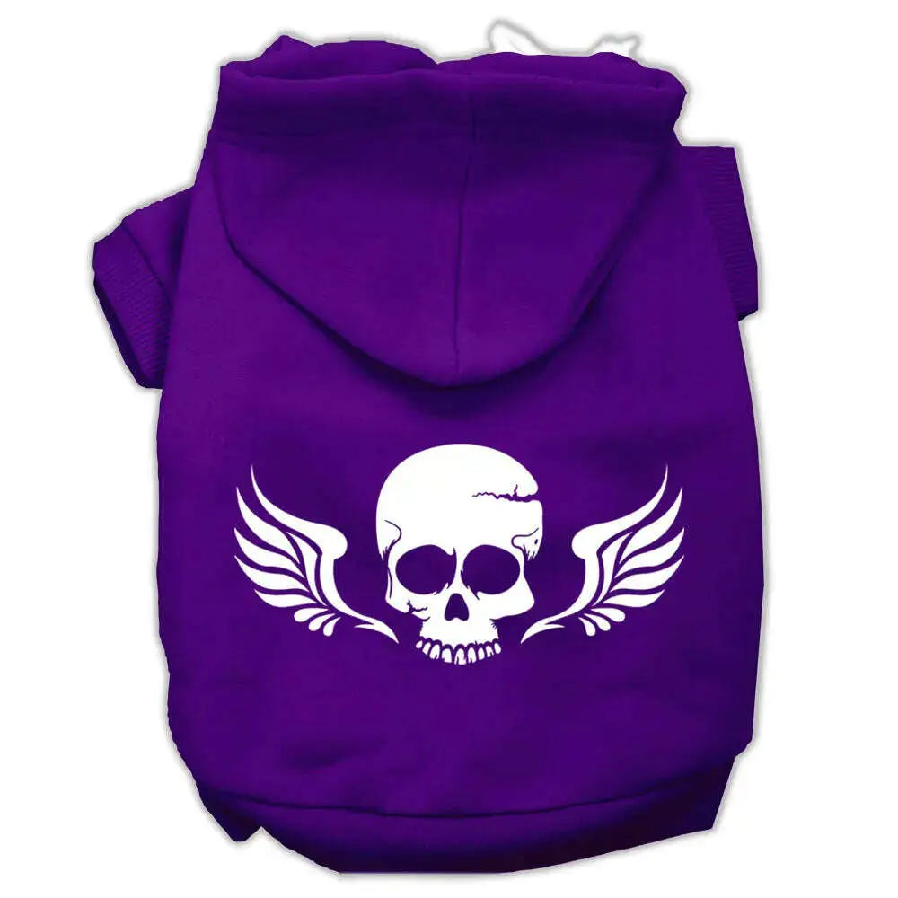 Skull-Wings-Screen-Print-Pet-Hoodies-Purple-Size-Xxl-GreatEagleInc-319897070