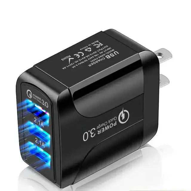 Smart-Wireless-Monitor-Current-and-Voltage-5V-Cell-Phone-Fast-Charging-Plug-Multi-port-USB-Adapter-with-Display-Screen-GreatEagleInc-334082611