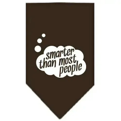 Smarter-Then-Most-People-Screen-Print-Bandana-Cocoa-Large-GreatEagleInc-318951777
