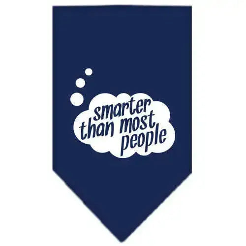 Smarter-Then-Most-People-Screen-Print-Bandana-Navy-Blue-Large-GreatEagleInc-318952224