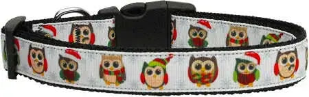 Snowy-Owls-Nylon-Dog-Collar-Xl-GreatEagleInc-333701852