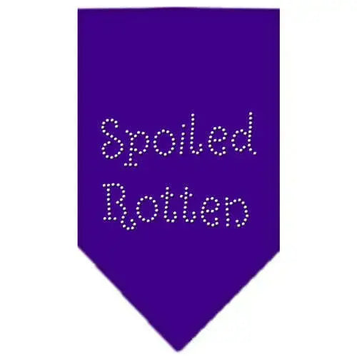 Spoiled-Rotten-Rhinestone-Bandana-Purple-Large-GreatEagleInc-333939863