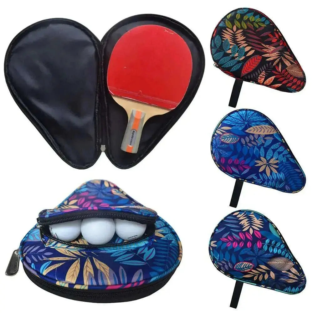 Sport-Supplies-Protective-Cover-Leaves-Pattern-Ping-Pong-Paddles-Case-Calabash-Shape-With-Belt-Table-Tennis-Rackets-Bag-FreeDropship-334600224