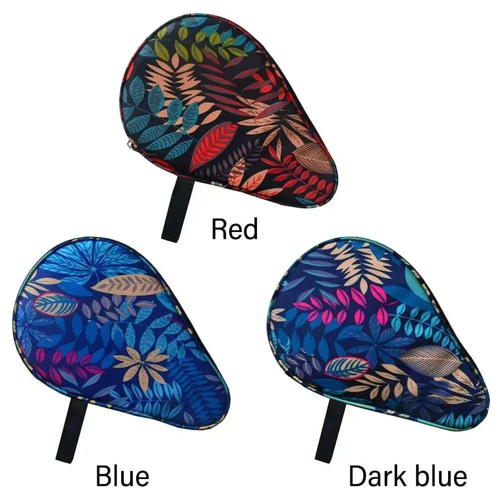 Sport-Supplies-Protective-Cover-Leaves-Pattern-Ping-Pong-Paddles-Case-Calabash-Shape-With-Belt-Table-Tennis-Rackets-Bag-FreeDropship-334600586