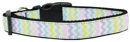 Spring-Chevron-Nylon-Dog-Collar-Xl-GreatEagleInc-320028255
