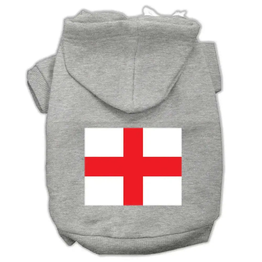 St-George_s-Cross-_english-Flag_-Screen-Print-Pet-Hoodies-Grey-Size-Xl-GreatEagleInc-319709499