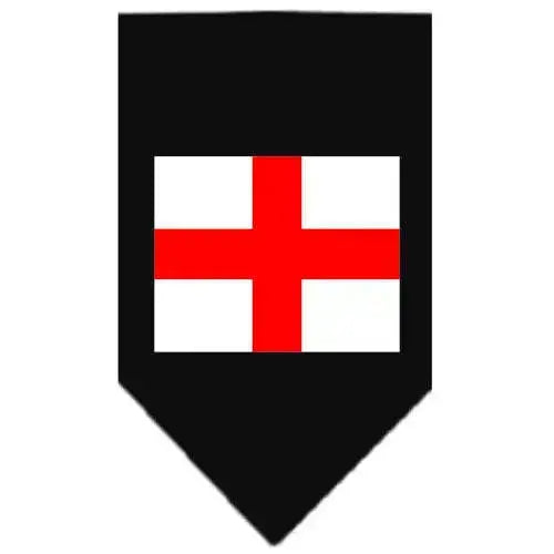 St-Georges-Cross-Screen-Print-Bandana-Black-Large-GreatEagleInc-318953686