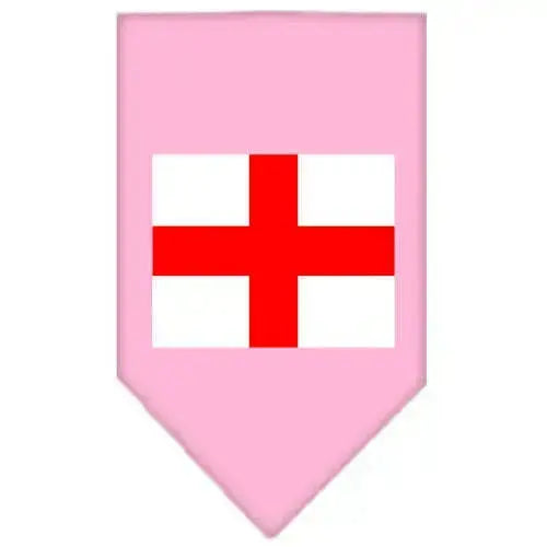 St-Georges-Cross-Screen-Print-Bandana-Light-Pink-Small-GreatEagleInc-318955268
