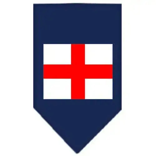 St-Georges-Cross-Screen-Print-Bandana-Navy-Blue-Large-GreatEagleInc-318954156