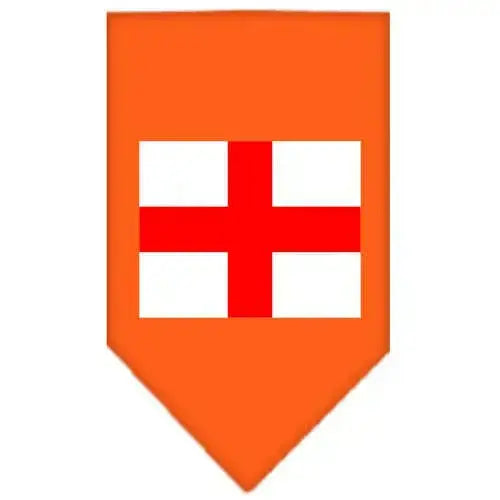 St-Georges-Cross-Screen-Print-Bandana-Orange-Large-GreatEagleInc-318954240