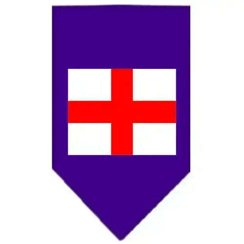 St-Georges-Cross-Screen-Print-Bandana-Purple-Small-GreatEagleInc-318955574