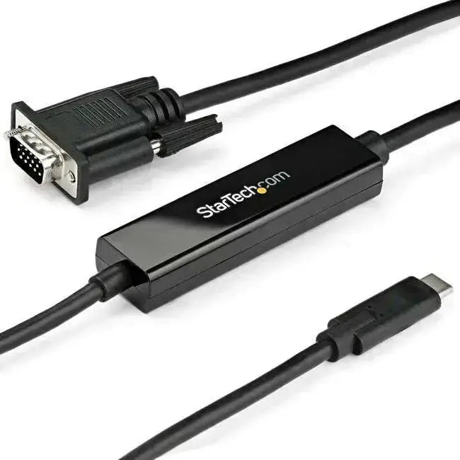StarTech.com-1m-3-ft-USB-C-to-VGA-Cable-USB-Type-C-to-VGA-1920-x-1200-Black-StarTech.com-334380054