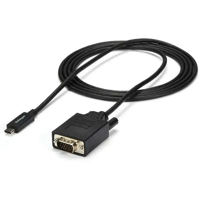 StarTech.com-2m-6-ft-USB-C-to-VGA-Cable-USB-Type-C-to-VGA-1920-x-1200-Black-StarTech.com-334380167