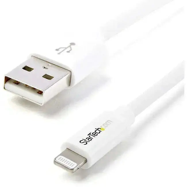 StarTech.com-2m-_6ft_-Long-White-Appler-8-pin-Lightning-Connector-to-USB-Cable-for-iPhone-iPod-iPad-StarTech.com-334449538