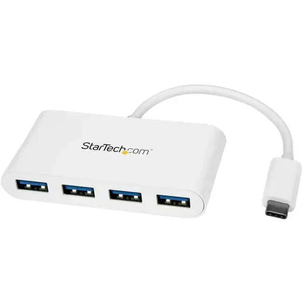 StarTech.com-4-Port-USB-C-Hub-USB-C-to-4x-USB-A-USB-3.0-Hub-Bus-Powered-White-USB-C-to-USB-Hub-USB-Multiport-Adapter-StarTech.com-334436915